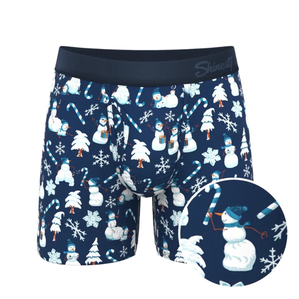 NWT Shinesty Ball Hammock Boxer Trunk with a Fly The Big Blizzard B88